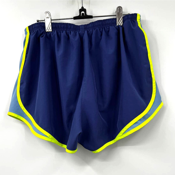 Nike Pants - Nike Womens Dri Fit Tennis Running Training Athletic Shorts Stretch Blue Size XL